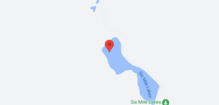 map of 2590 SIX MILE LAKES Road